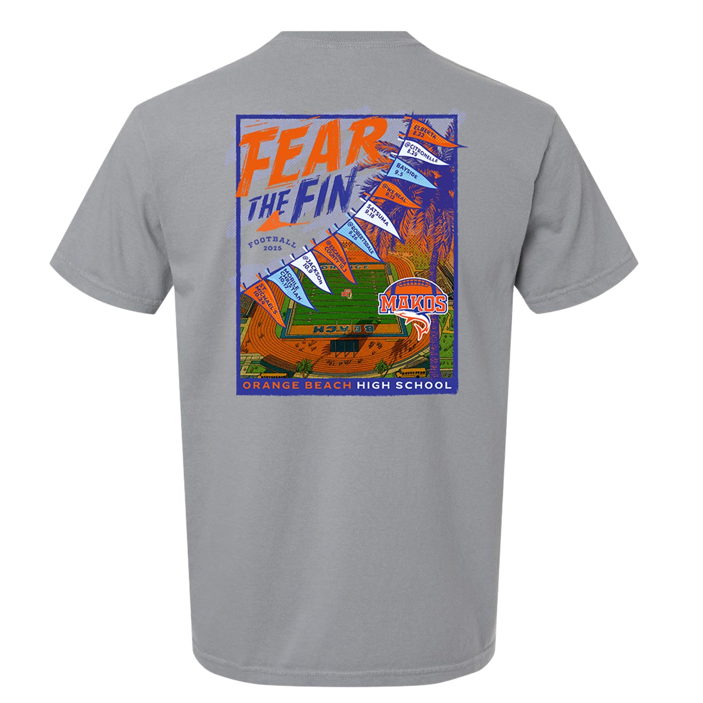 Fear The Fin - OB Cheer Shirt