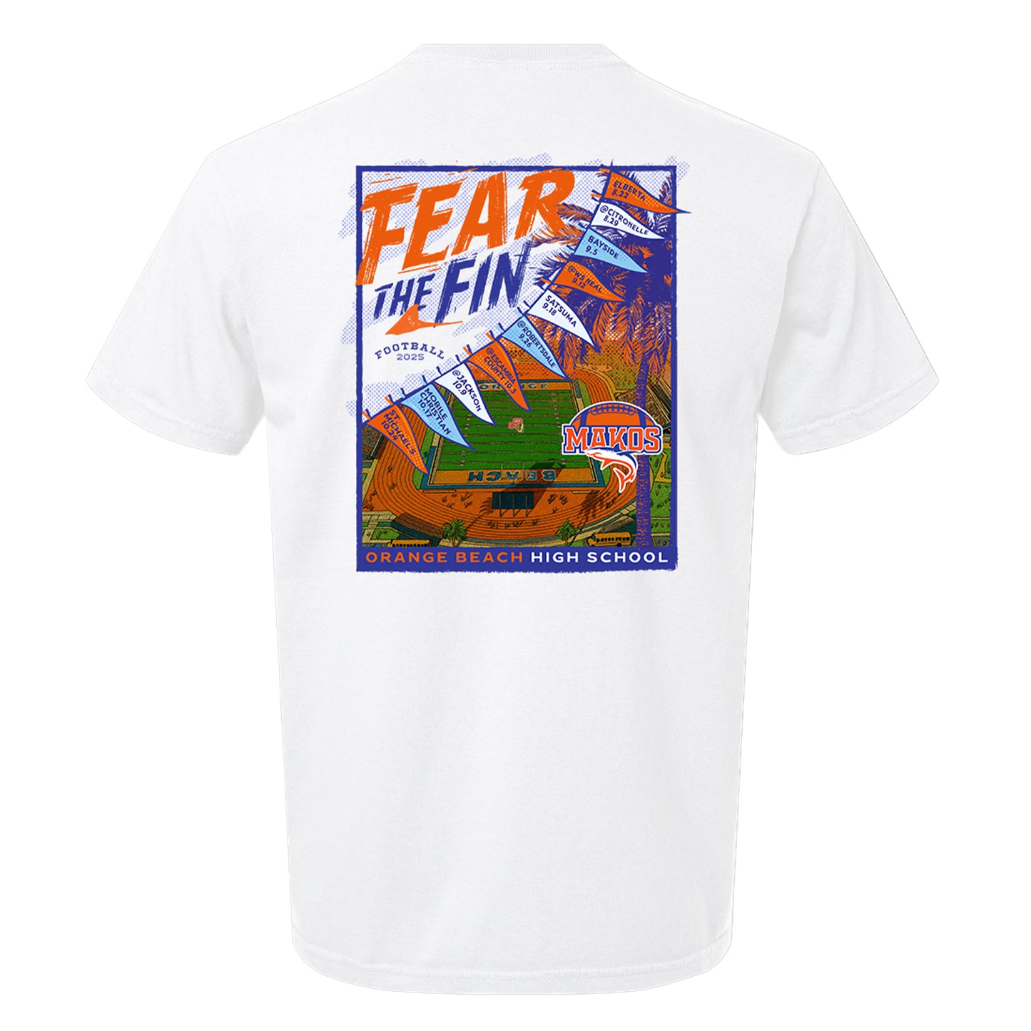 Fear The Fin - OB Cheer Shirt