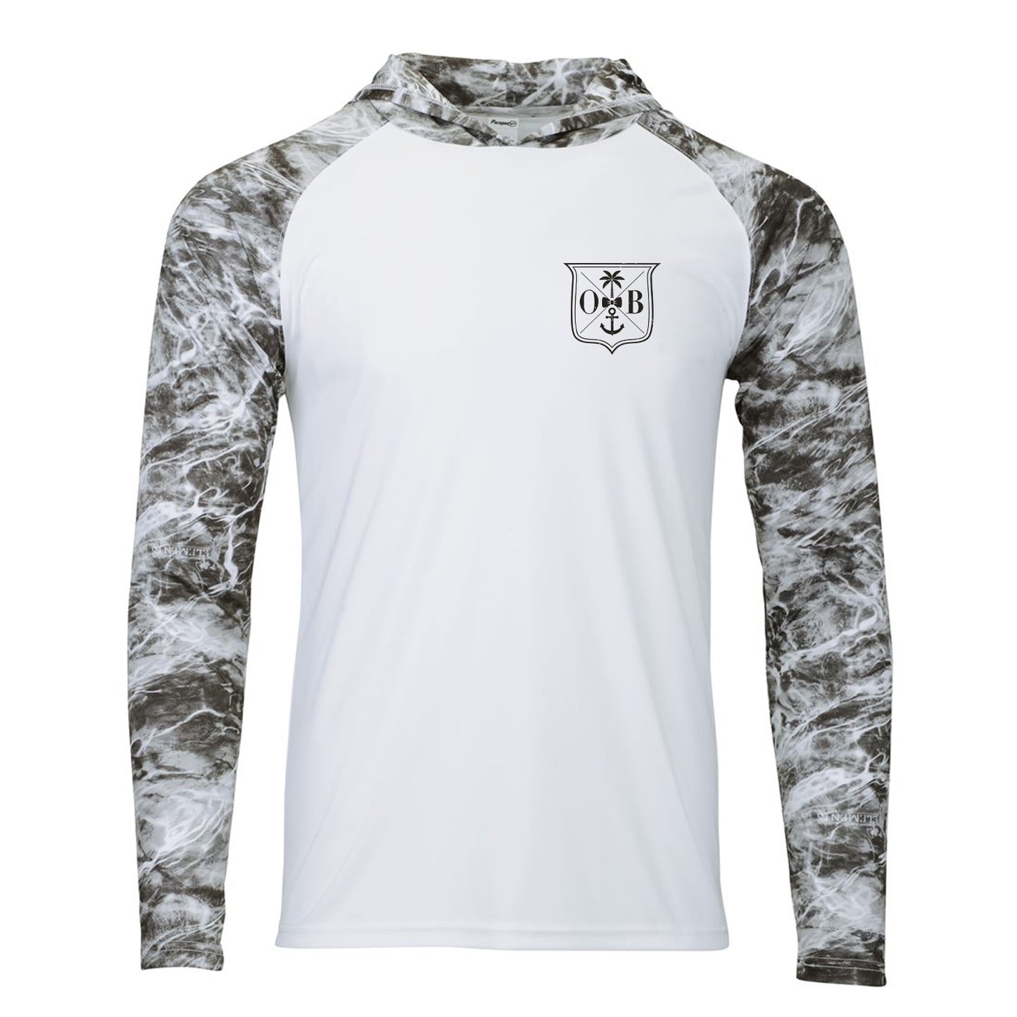 OB Prep - Redfish Hooded Performance Pullover
