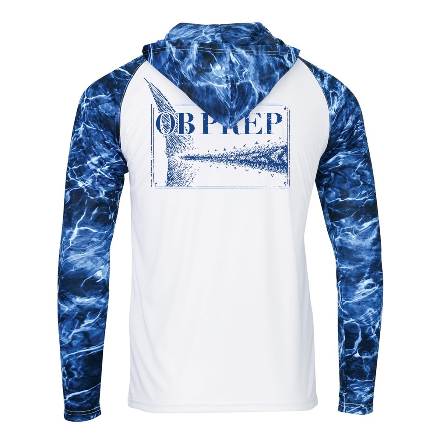 OB Prep - Wahoo Hooded Performance Pullover