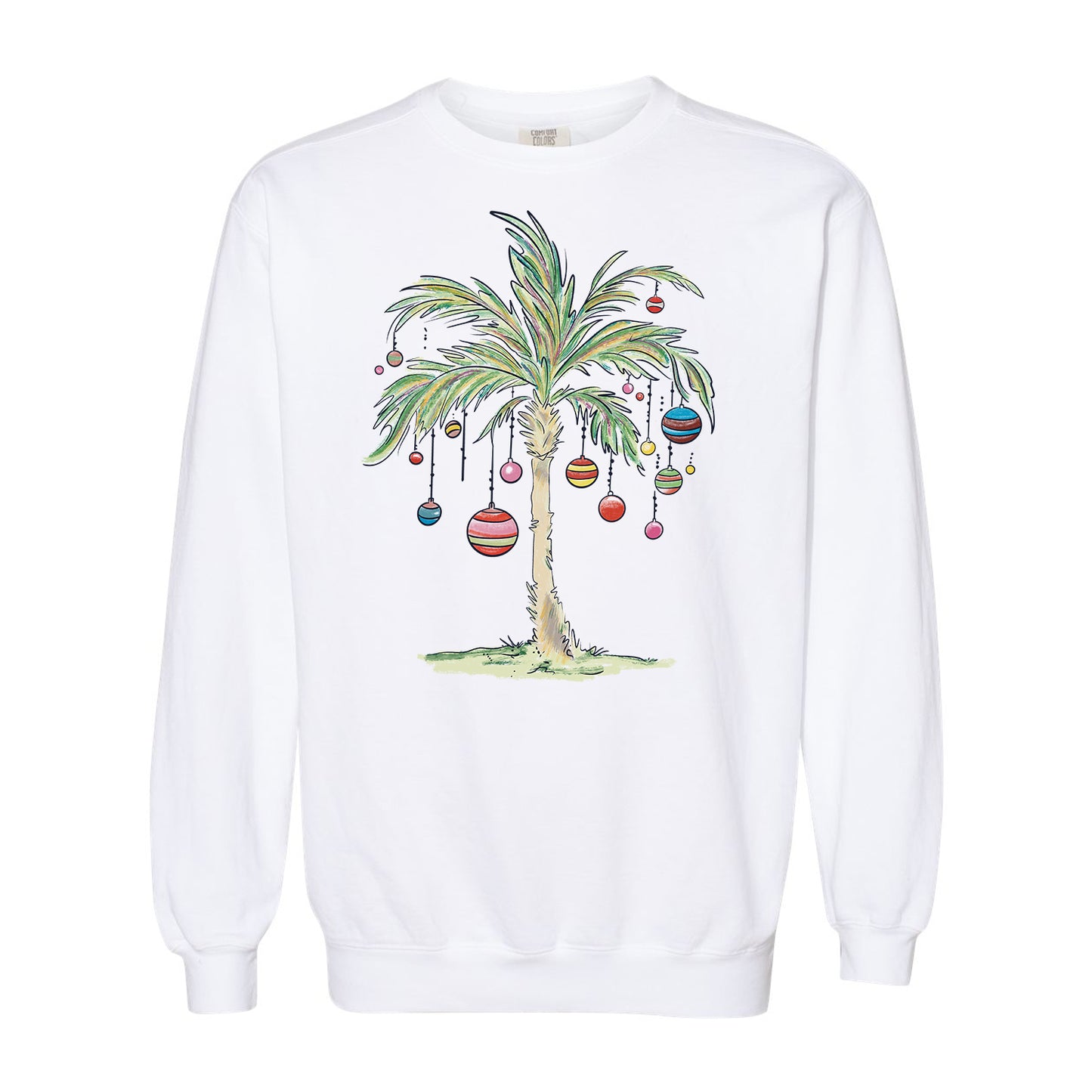 Christmas Palm Crewneck