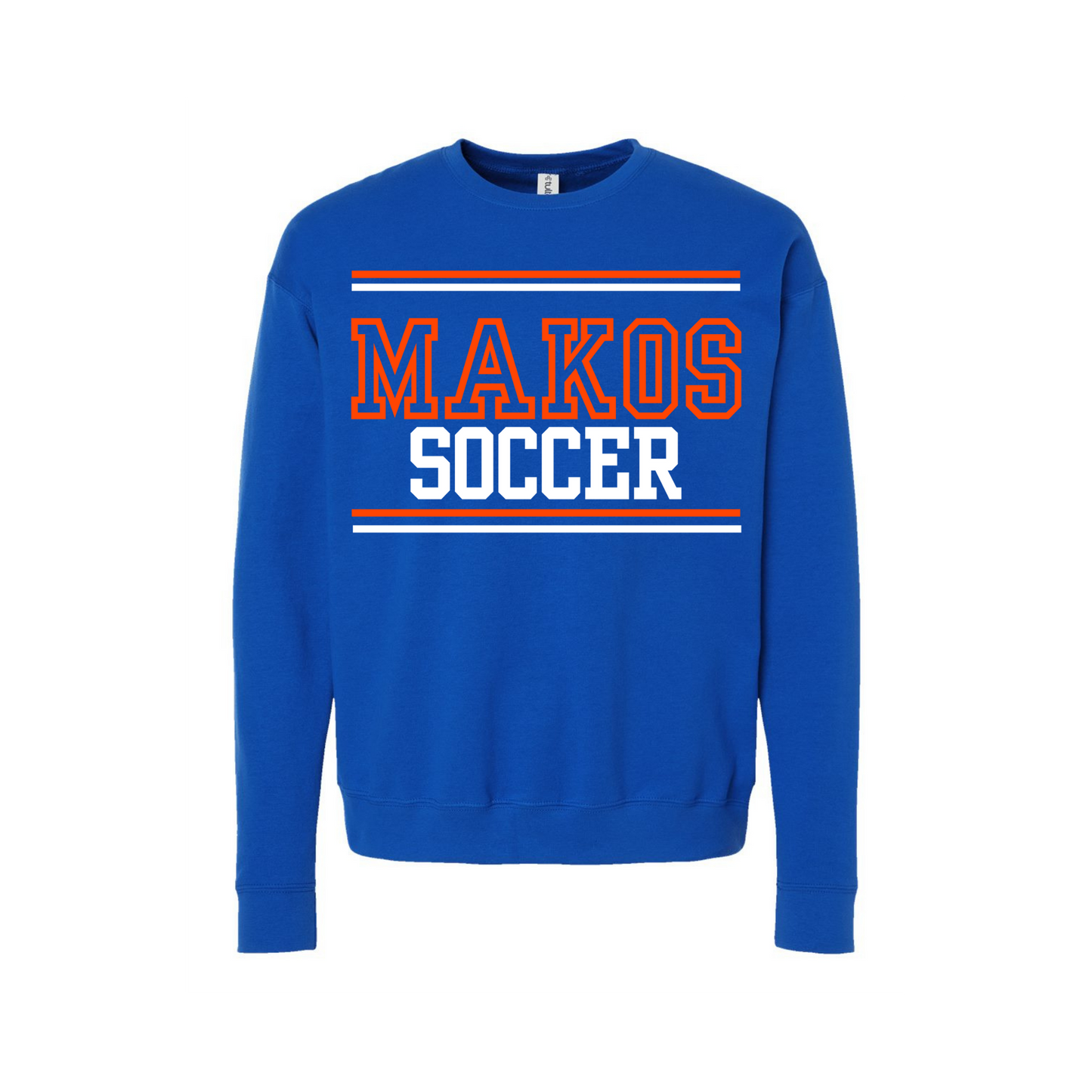 Makos Soccer Royal Blue Varsity Shirt