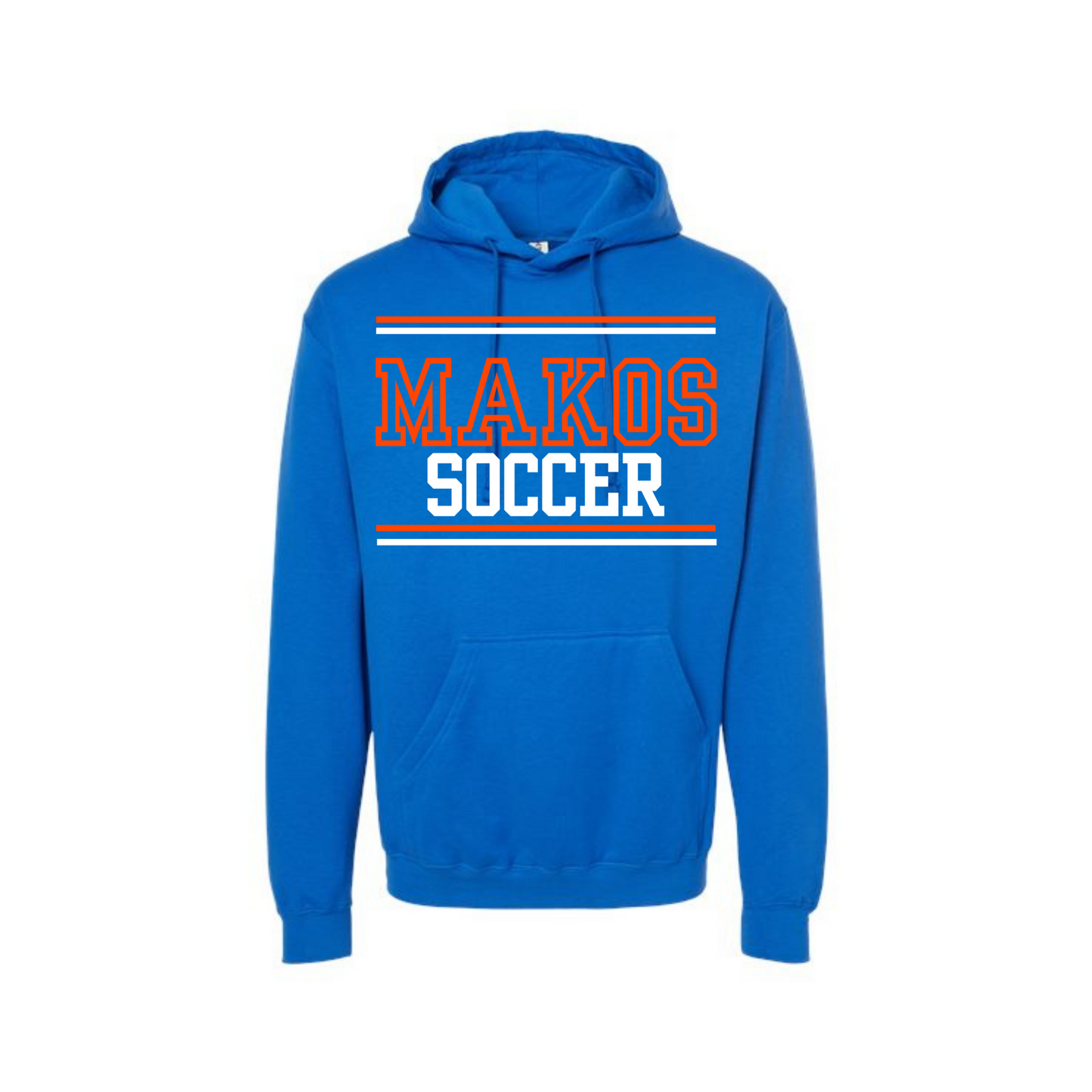 Makos Soccer Royal Blue Varsity Shirt