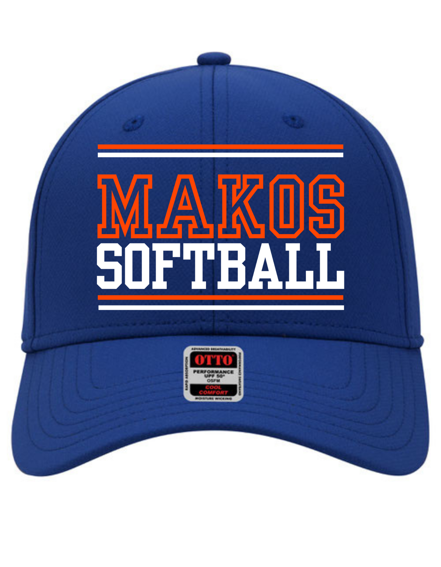 Makos Softball Royal Blue Hat