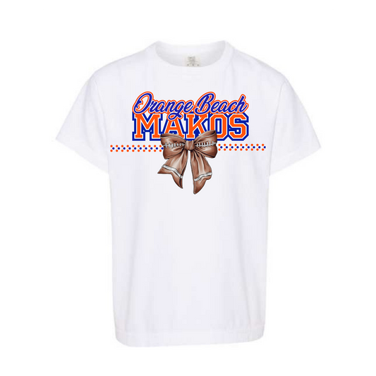 Makos Football Bow Spirit Shirt