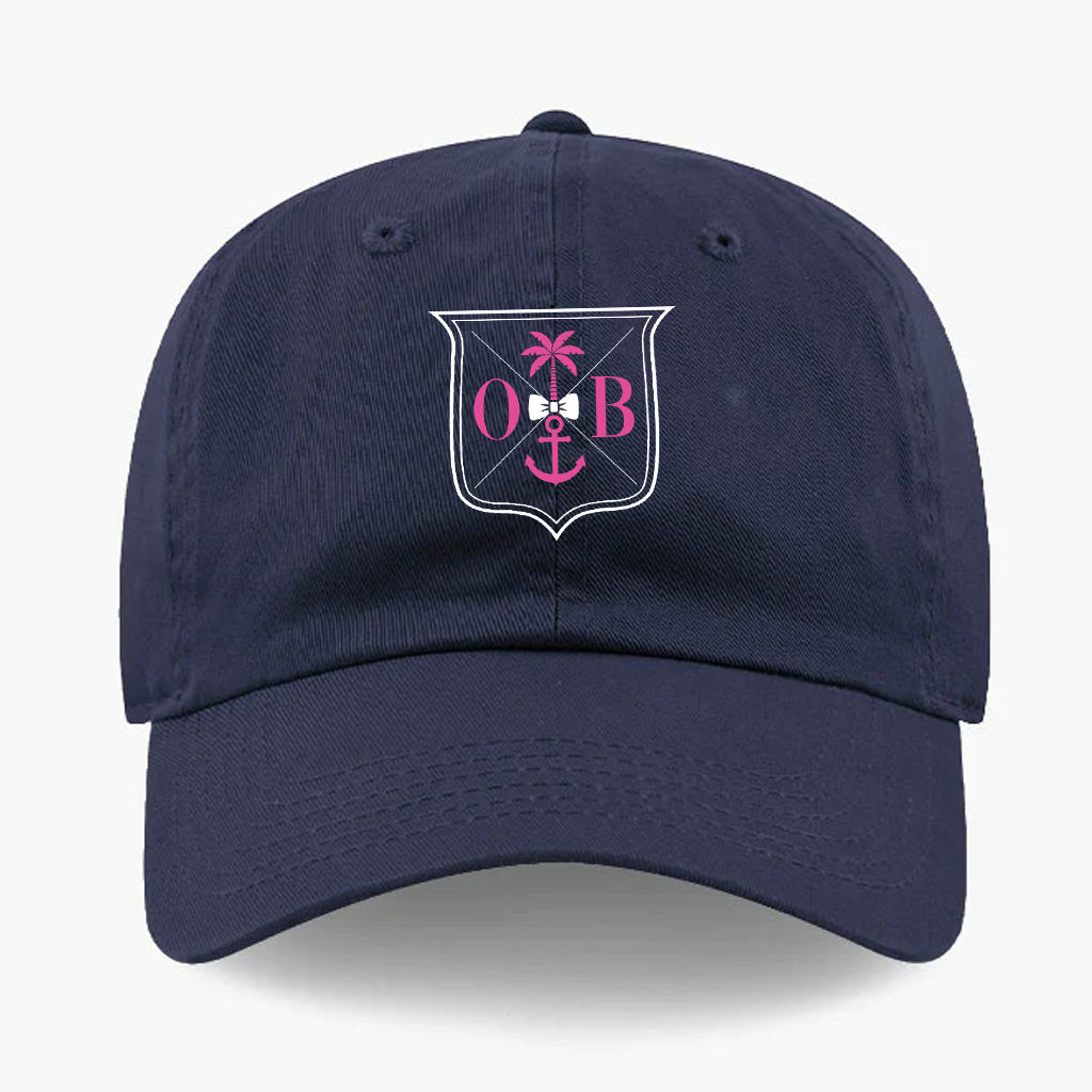 Classic Shield Logo Hat – Navy