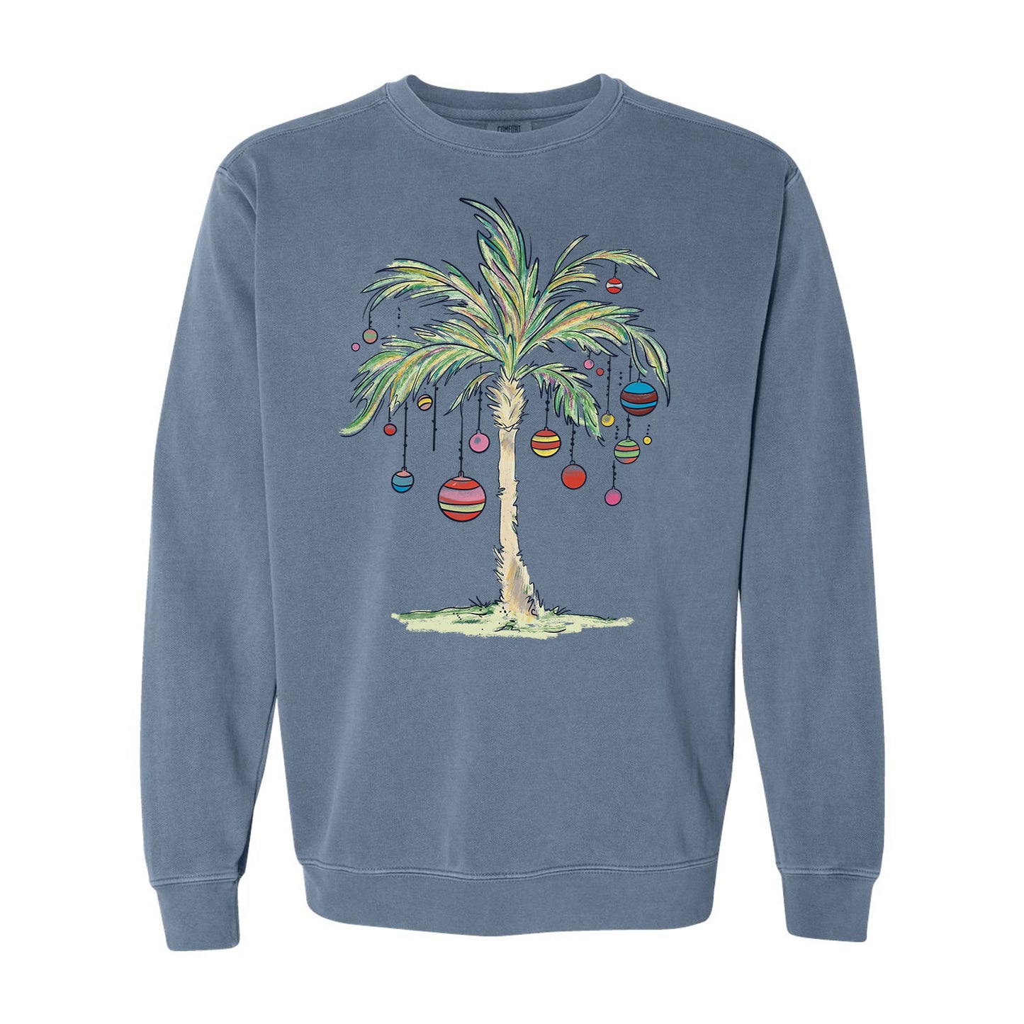 Christmas Palm Crewneck