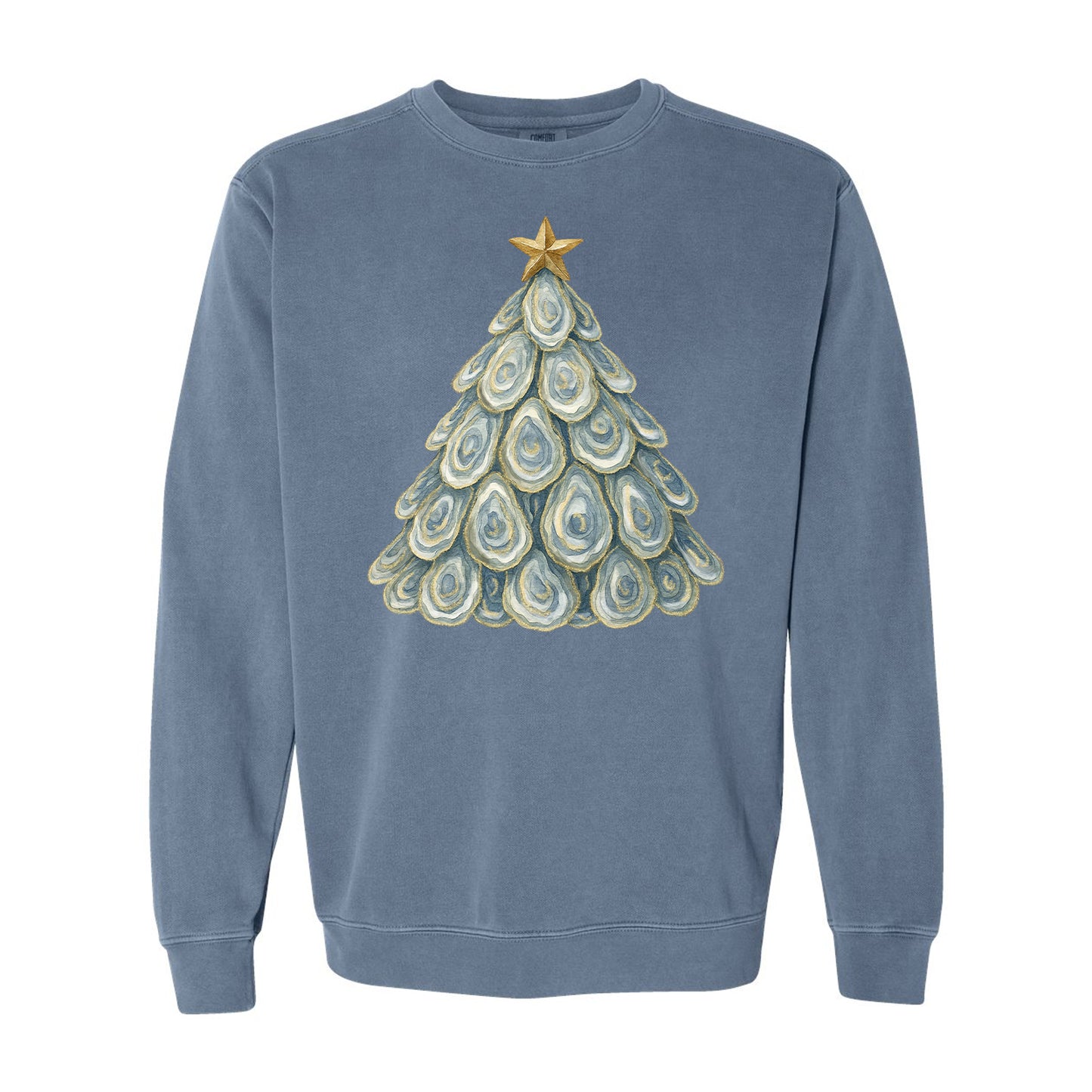 Oyster Christmas Tree Crewneck