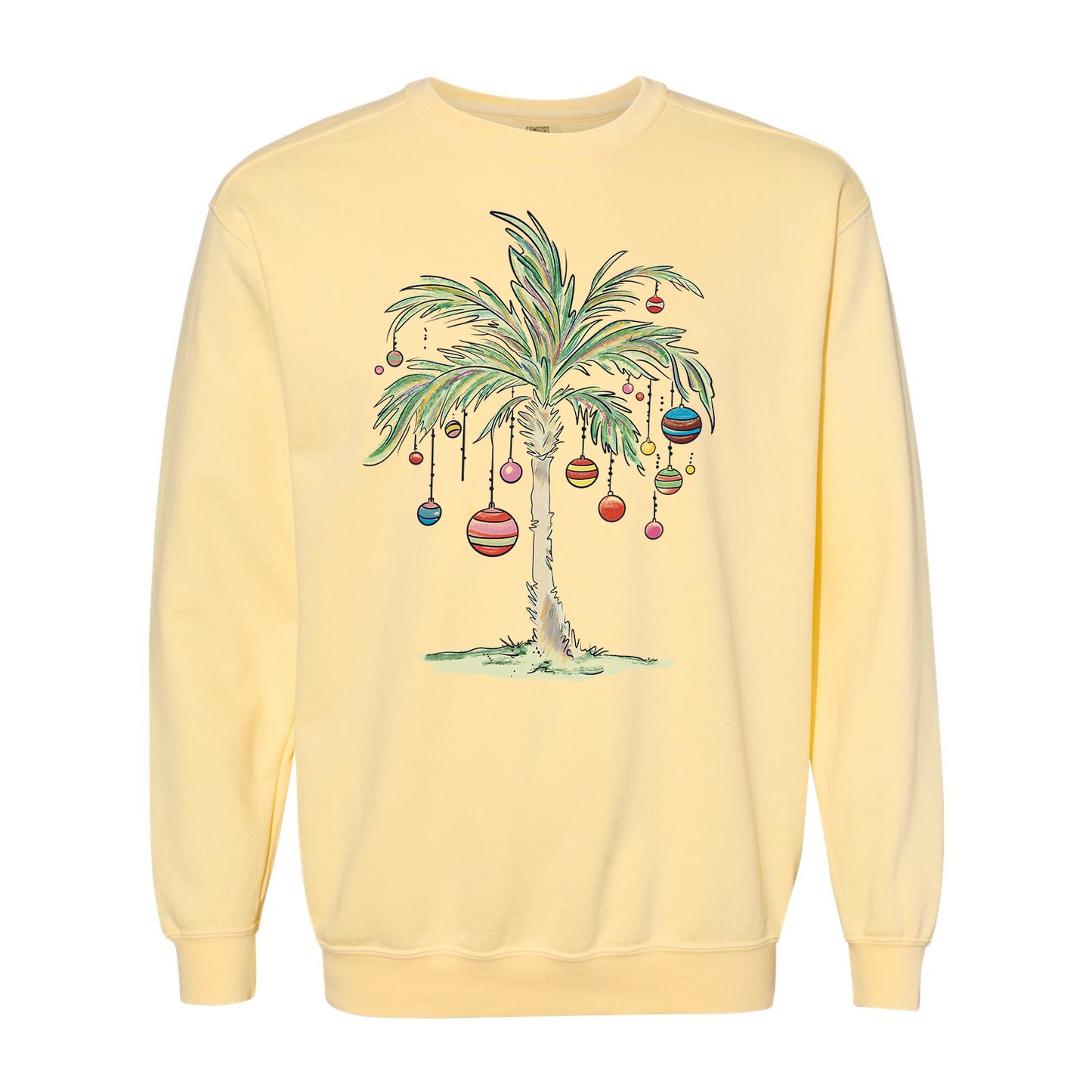 Christmas Palm Crewneck