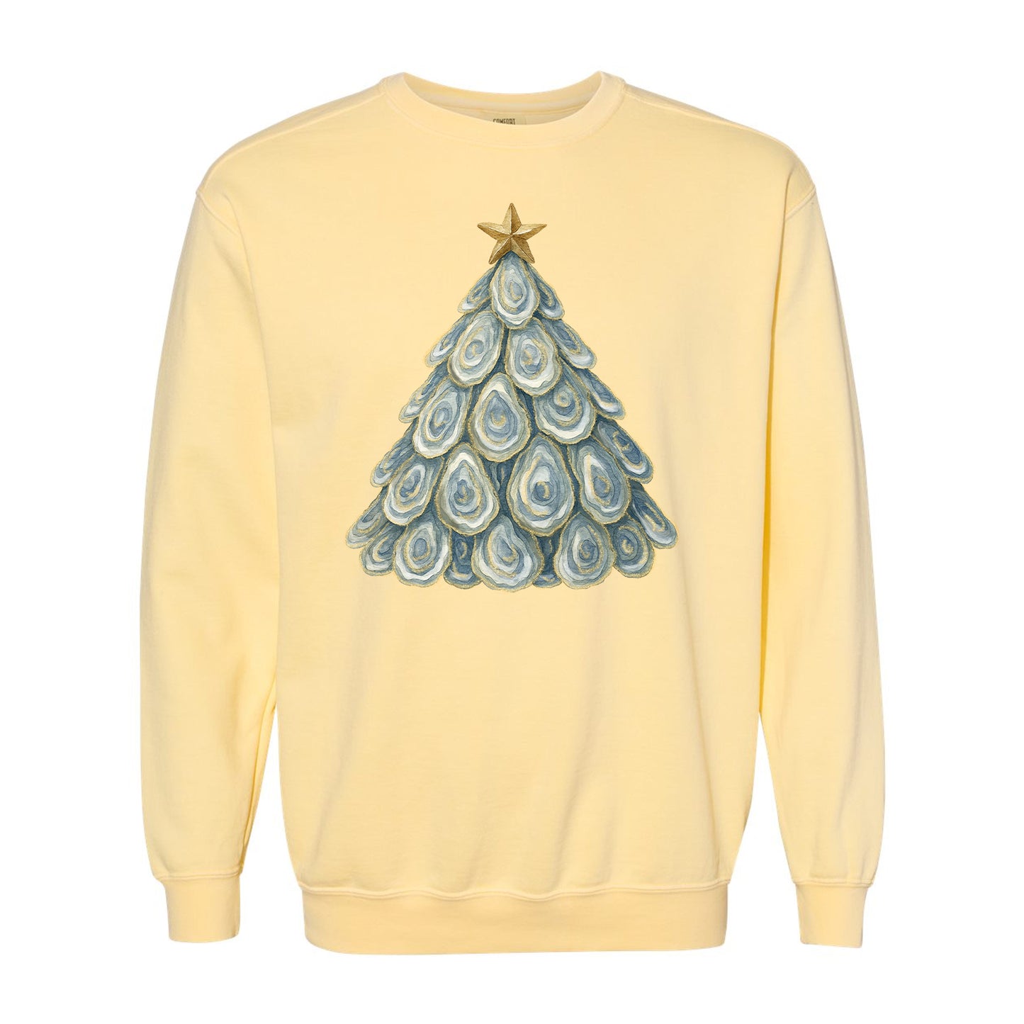 Oyster Christmas Tree Crewneck
