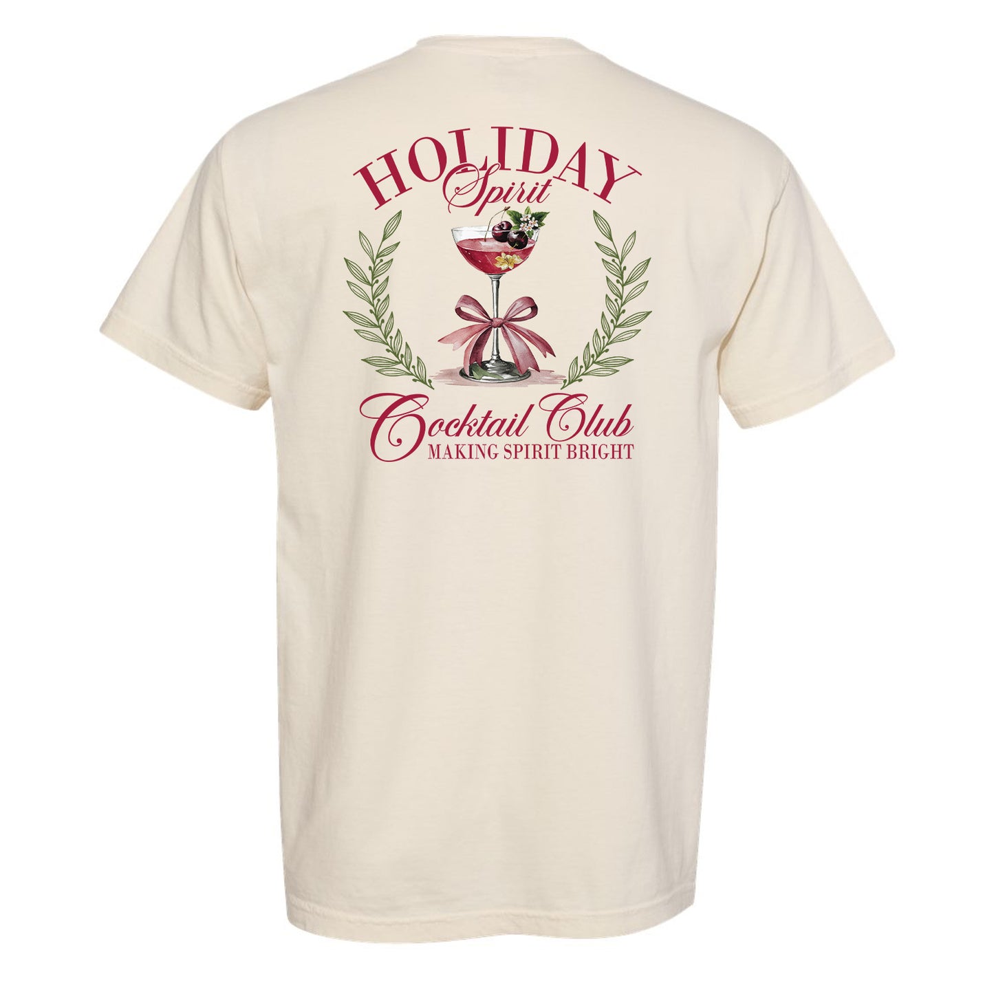 Holiday Cocktail Club Tee