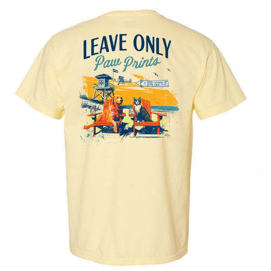 Leave Only Paw Prints Tee