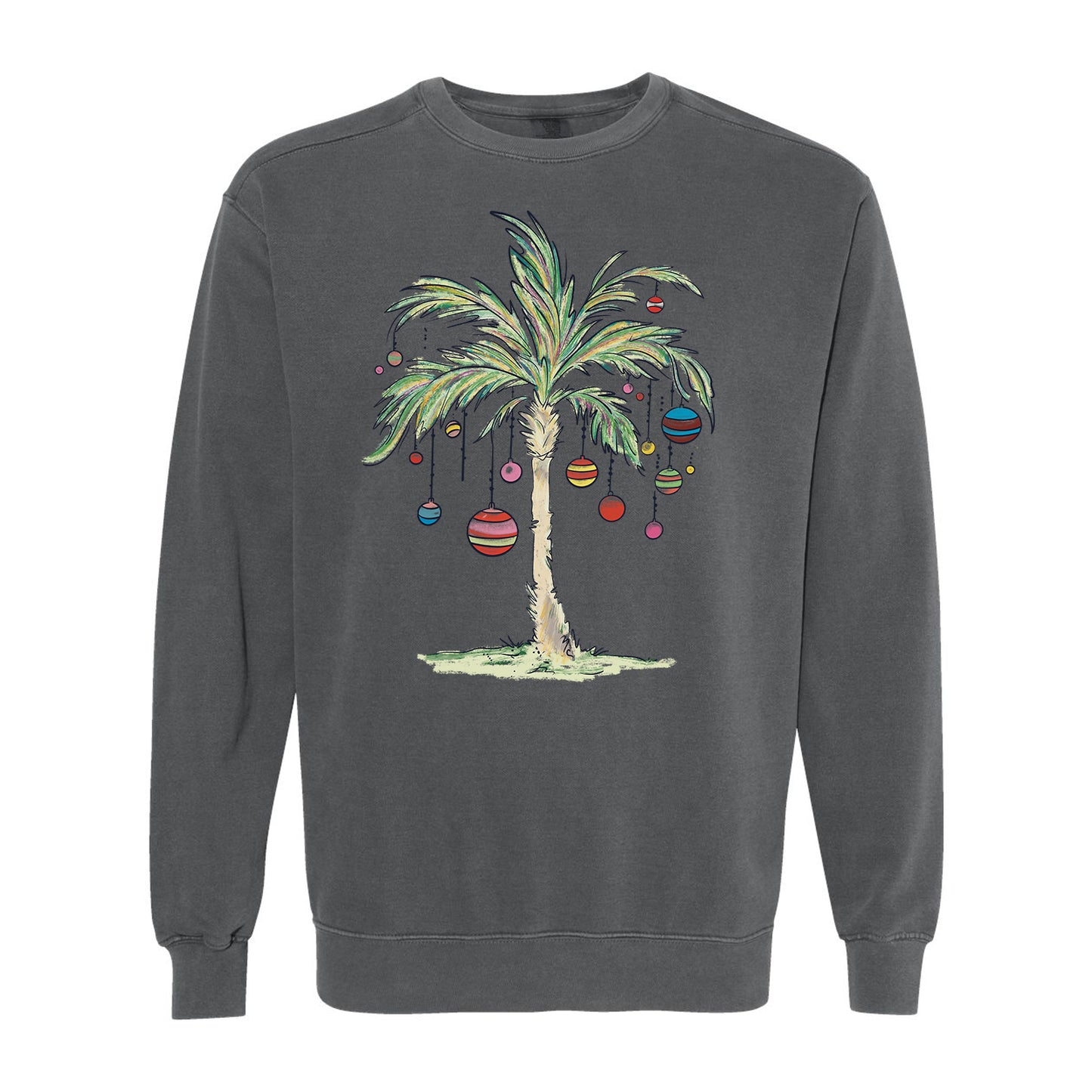 Christmas Palm Crewneck