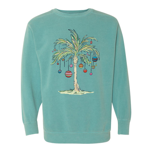 Christmas Palm Crewneck