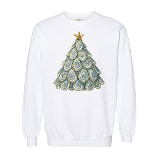 Oyster Christmas Tree Crewneck