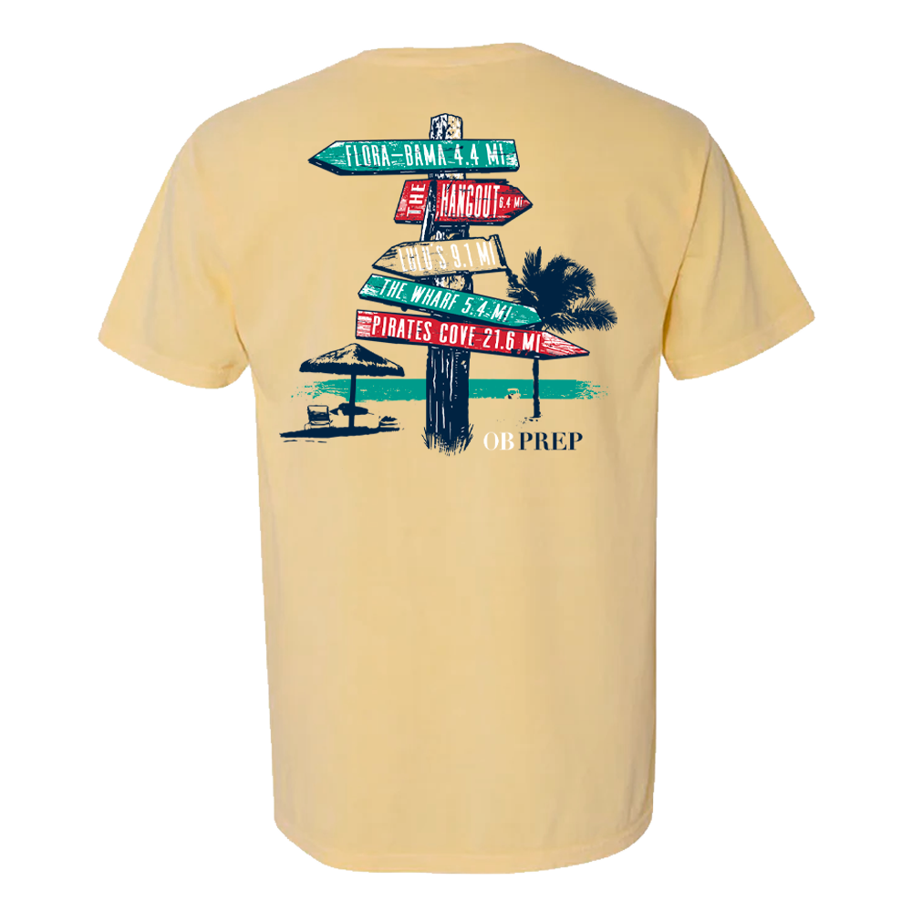 Find Your Way Tee - Butter