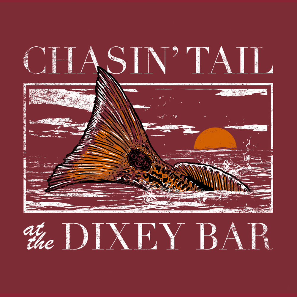 Dixey Bar Tee - Crimson