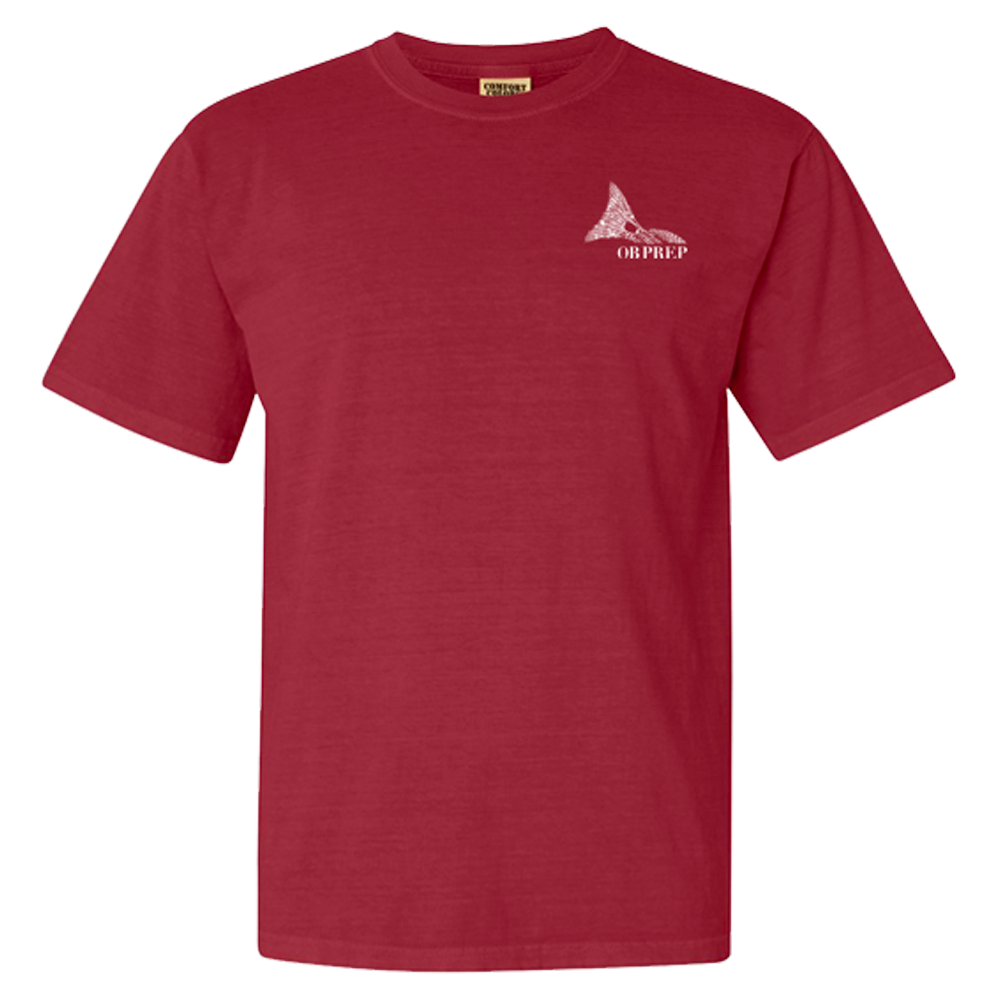 Dixey Bar Tee - Crimson