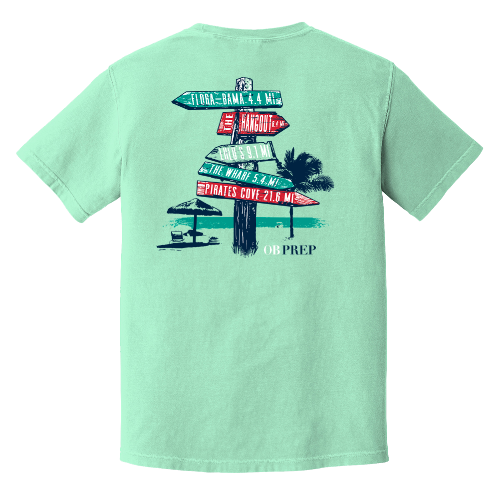 Find Your Way Tee - Island Reef