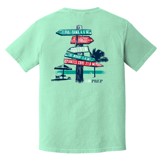 Find Your Way Tee - Island Reef